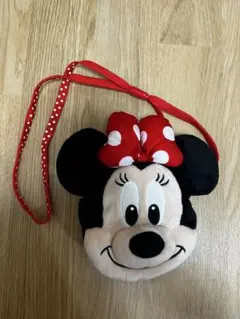 ミニーマウス　ショルダー　ポーチ