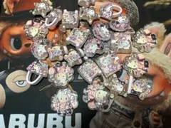 ランダム10個夜光ビーズ　まとめ売り　キャラクタービーズ　カスタムボールペン