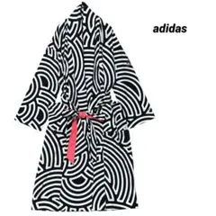 極美品 adidas HIROCOLEDGE 浴衣風ガウン 羽織 着物風 J/Lのサムネイル