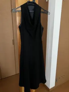 【MK MICHEL KLEIN】ノースリーブ ワンピース　ドレス　フォーマル黒のサムネイル