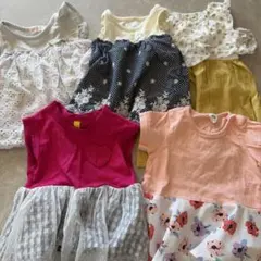 ベビー服 Tシャツ　ワンピース　まとめ売り　保育園　80 90