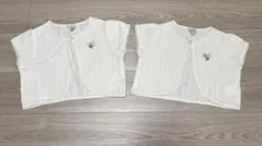 anyFAM 110 120 白半袖ボレロ