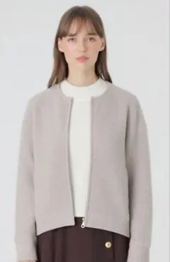 ニットブルゾン ブルゾン