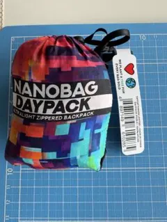 【新品】Nanobag DAYPACK ピクセル柄 エコバッグのサムネイル