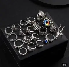 新品未使用 ヴィンテージ シルバーリング 指輪 20点 ジュエリーセット ②