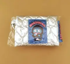 サンリオキャラクターズ　つやつやキルトポーチ　ハンギョドン