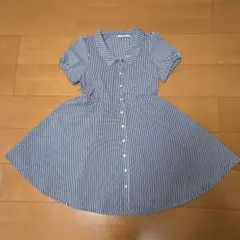 OLIVE des OLEVE　ストライプワンピース