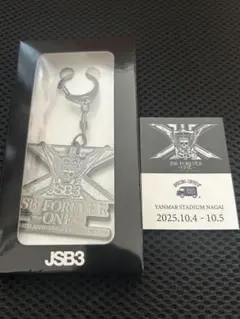 三代目JSB FOREVER 〜ONE〜 入場特典 ロゴキーホルダー＆ステッカー