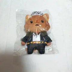 ONE PIECE ワンピース ロー ぬいぐるみ キーホルダー with CAT