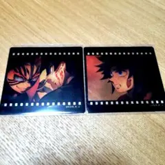 【鬼滅の刃ダイニング】お楽しみくじフィルム風クリアカード【冨岡義勇/猗窩座】