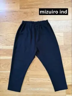 mizuiro ind ミズイロインド イージーパンツ ブラック サルエル