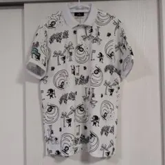 Munsingwear × TAROUT　コラボ　総柄　ポロシャツのサムネイル