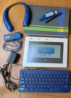 チャレンジパッド3 　チャレンジタッチ　タブレット　紺色セットのサムネイル