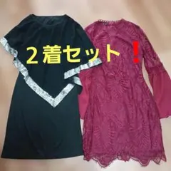 キレイ目 원피스 2着セット 묶음 판매