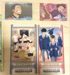 ハイキュー　ビジュアルクリアチケット