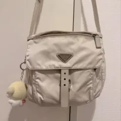PRADA プラダ テスート TESTO ベージュ ショルダーバッグ 斜め掛け PRADA プラダ テスート TESTO ベージュ ショルダーバッグ 斜め掛け