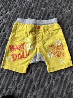 BABY DOLL イエローパンツ 90サイズ