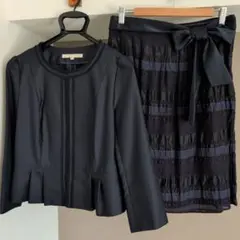 NATURAL BEAUTY ネイビーセットアップ 42