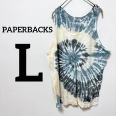 PAPERBACKS 【L】 タイダイ タンクトップ