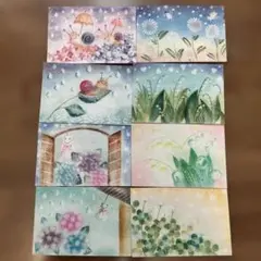 在庫処分　パステルアート8枚⑤