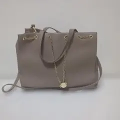 サマンサベガ 2way ショルダーバッグ グレージュのサムネイル