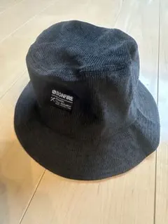 ボンファイア ハット コーデュロイ ブラック 新品未使用品
