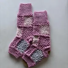 ＊645 ハンドメイド モチーフヨガソックスのサムネイル