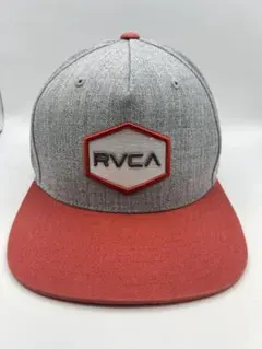 RVCA キャップ グレー レッド スナップのサムネイル