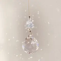 クリスタル サンキャッチャー 幸運を呼ぶ風水インテリア 虹のプリズム