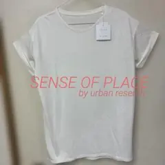 SENSE OF PLACE 半袖Tシャツ ホワイトのサムネイル