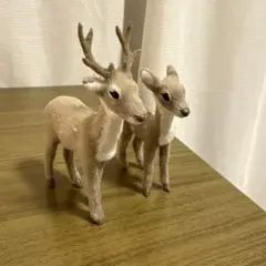 鹿の親子（セット）