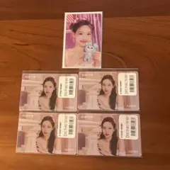 TWICE ナヨン くじ　クリアカード、ステッカー