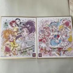 プリキュア 色紙ART-20周年special-3 2点