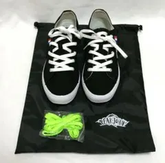 [PEAK JOHN] キャンバススニーカー ロートップ　軽量 防撥水 24cm