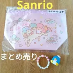 キキララ　トートバッグ　タキシードサム　フィギュア　サンリオ　Sanrio