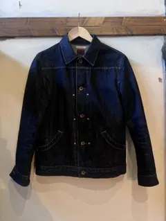 ブルーナボイン インディゴ デニムジャケット サイズ0