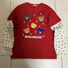 ☆お値下げ☆ミキハウス　カラフルプッチーくんTシャツ　130 日本製