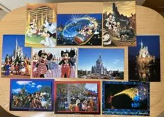 ☆レア☆ＴＤＬ☆絵葉書☆ポストカード☆10枚セット☆昭和レトロ☆