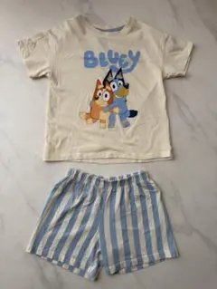 H&M ブルーイ パジャマ セットアップ 3-4歳