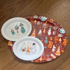 メラミン食器　ムーミン3点セット