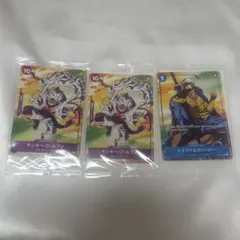 ワンピースカード セブンイレブン モンキー・D・ルフィ トラファルガー・ロー