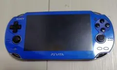 PS Vita 本体 青色 ケース付き PCH-1000