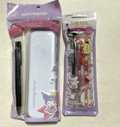 サンリオ ジュースアップ クロミ缶ペンケース　サラサクリップ　コラボ　ポムポム