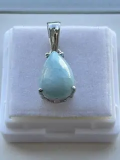 ラリマー ネックレス