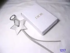 新品未使用【Christian Dior】キーリング キーホルダー ハートロゴ Dior】クリスチャンディオール バッグチャーム サドルバッグモチーフ