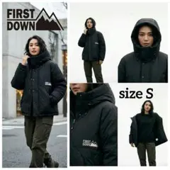 FIRST DOWN ダウンジャケット 別注 freak’s store S 黒