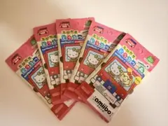 【未開封】とびだせどうぶつの森amiboカード サンリオコラボ 復刻版 5パック