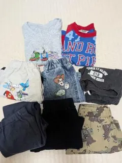 90cm　子供服　８点おまとめ　Tシャツ　短パン　長ズボン　キッズ　ベビー