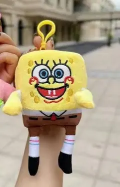 新品　SpongeBob Patrick ぬいぐるみ キーホルダー　スポンジボブ