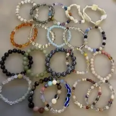 特価20本‼️天然石ブレスレットまとめ売り